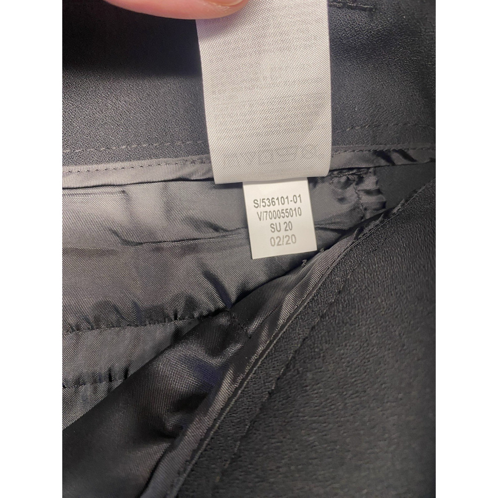 Banana Republic Shorts Womens Size 4 Black High Rise Casual Chic Belted Pockets - Picture 8 of 11